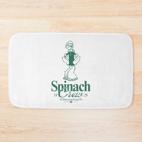 Item preview, Spinach Crew – Pure Green Power Vintage Sailor Strength Shirt designed and sold by Otaku Style.
