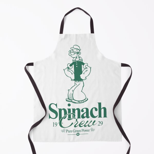 Item preview, Spinach Crew – Pure Green Power Vintage Sailor Strength Shirt designed and sold by Otaku Style.