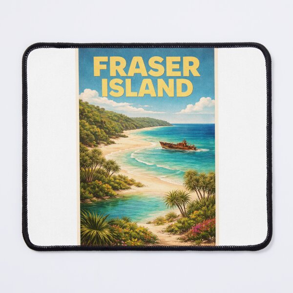 Item preview, Fraser Island Queensland Australia Great Sandy National Park Seventy Five Mile Beach Shipwreck Coast Tropical Coral Sea Shoreline designed and sold by Aryabek.