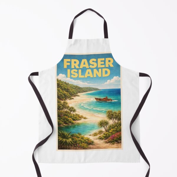 Item preview, Fraser Island Queensland Australia Great Sandy National Park Seventy Five Mile Beach Shipwreck Coast Tropical Coral Sea Shoreline designed and sold by Aryabek.