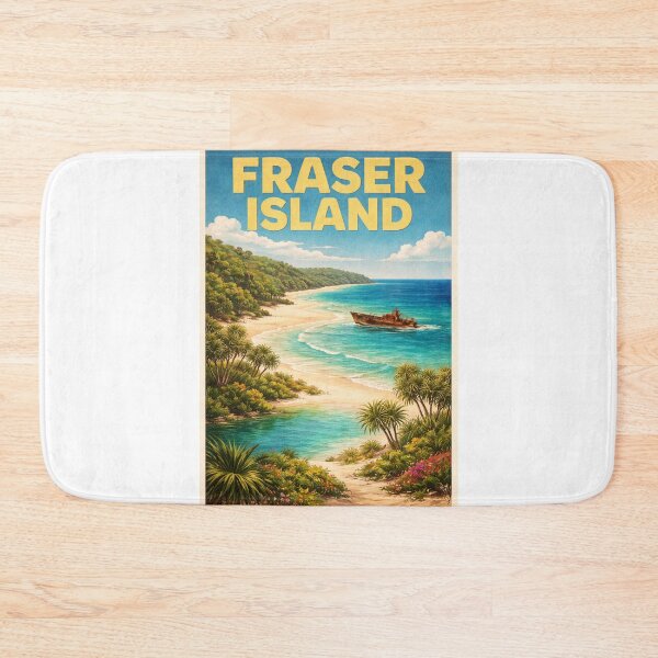 Item preview, Fraser Island Queensland Australia Great Sandy National Park Seventy Five Mile Beach Shipwreck Coast Tropical Coral Sea Shoreline designed and sold by Aryabek.