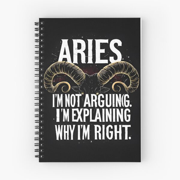 Item preview, Funny Aries Zodiac Gift I'm Explaining Why I'm Right designed and sold by owi-art.