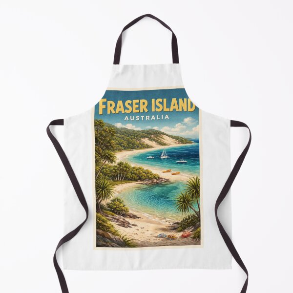 Item preview, Fraser Island Queensland Australia Great Sandy National Park Coastal Dunes Coral Sea Hervey Bay K'gari Tropical Shoreline designed and sold by Aryabek.