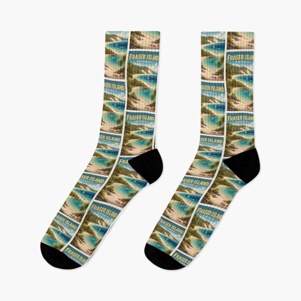 Item preview, Fraser Island Queensland Australia Great Sandy National Park Coastal Dunes Coral Sea Hervey Bay K'gari Tropical Shoreline designed and sold by Aryabek.