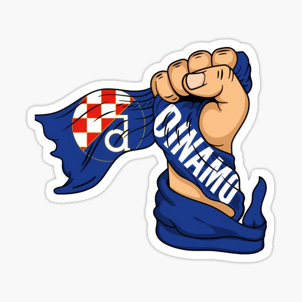 Drapeau Vintage GNK Dinamo Zagreb - BBB - Club De Football Croate