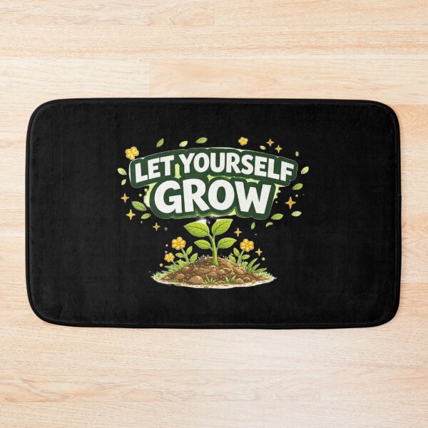 Item preview, Let Yourself Grow Positive Motivation Quote designed and sold by Tropivaro.
