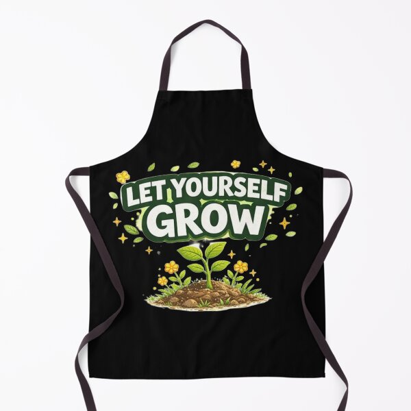 Item preview, Let Yourself Grow Positive Motivation Quote designed and sold by Tropivaro.