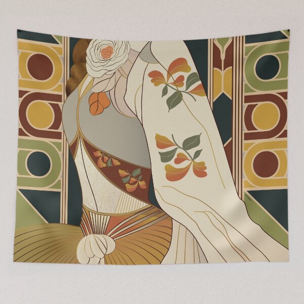 Item preview, Detail of a 16th Century Lady designed and sold by PAPEFOLIA.