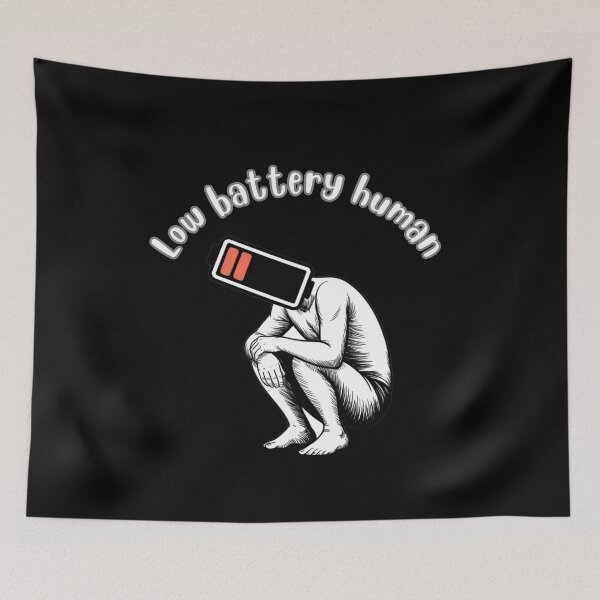 Item preview, Low Battery Human designed and sold by mirciashop.