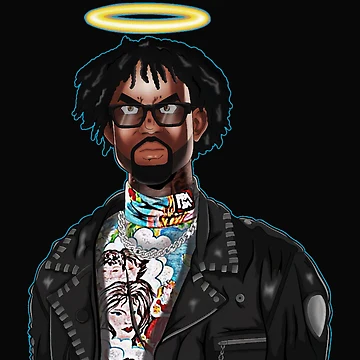 Artwork thumbnail, Rakim Rapper by macgortffqa