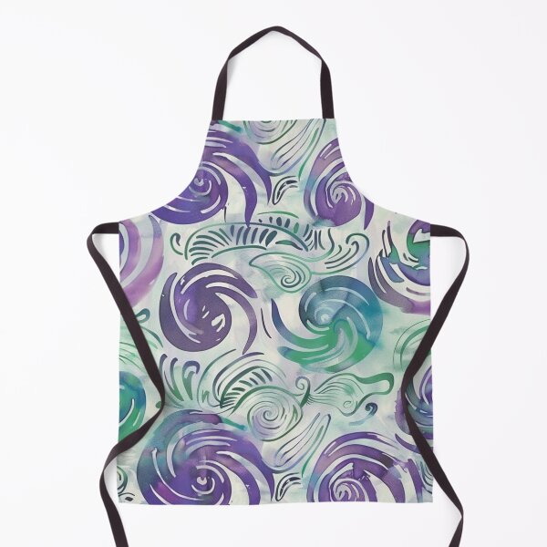 Item preview, New Zealand Māori Paua Pattern Koru Design 861 designed and sold by GrinGalore.