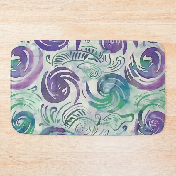 Item preview, New Zealand Māori Paua Pattern Koru Design 861 designed and sold by GrinGalore.