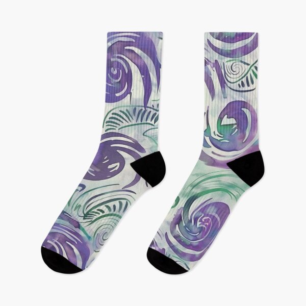 Item preview, New Zealand Māori Paua Pattern Koru Design 861 designed and sold by GrinGalore.