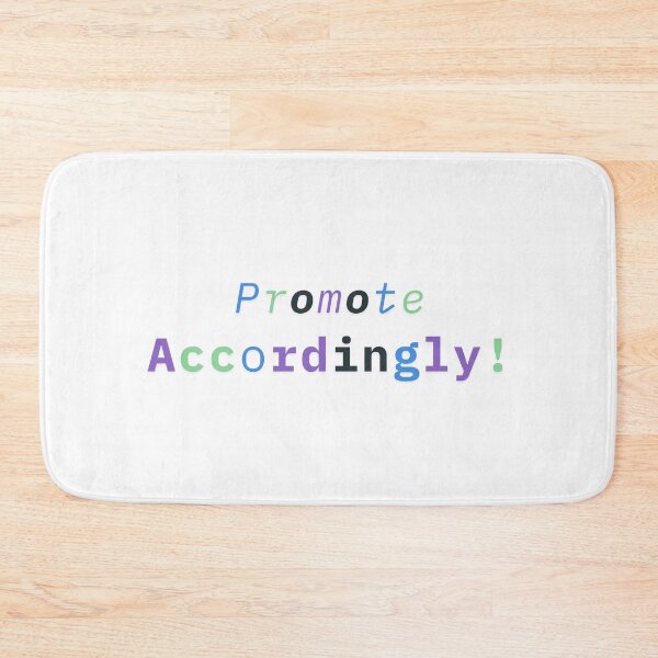 Item preview, Promote Accordingly! designed and sold by ArtistTejal.