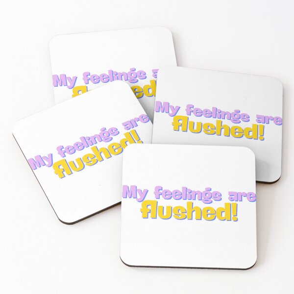 Item preview, My feelings are flushed! designed and sold by ArtistTejal.