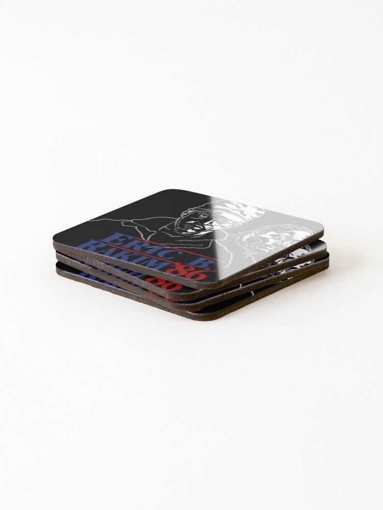 Thumbnail 4 of 5, Coasters (Set of 4), Rakim Rapper designed and sold by macgortffqa.