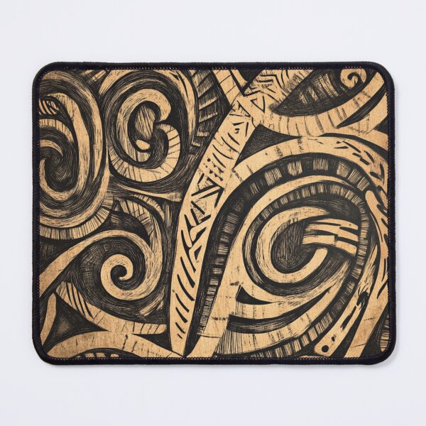 Item preview, New Zealand Māori Paua Pattern Koru Design 862 designed and sold by GrinGalore.