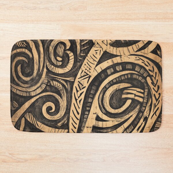 Item preview, New Zealand Māori Paua Pattern Koru Design 862 designed and sold by GrinGalore.