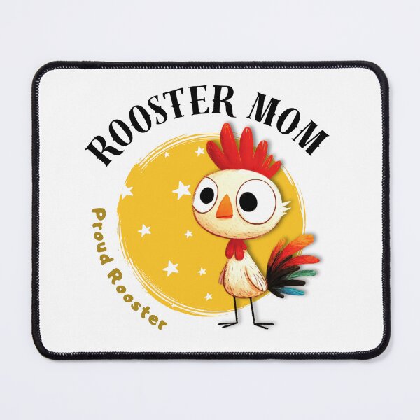 Item preview, Rooster Mom Chinese Zodiac –Proud Rooster Mom Illustration designed and sold by OriginalMindArt.