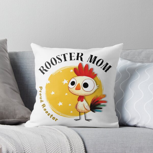 Item preview, Rooster Mom Chinese Zodiac –Proud Rooster Mom Illustration designed and sold by OriginalMindArt.