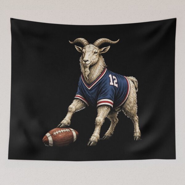 Item preview, Great Athlete Goat Football Gear  designed and sold by Ibrahim777AA.