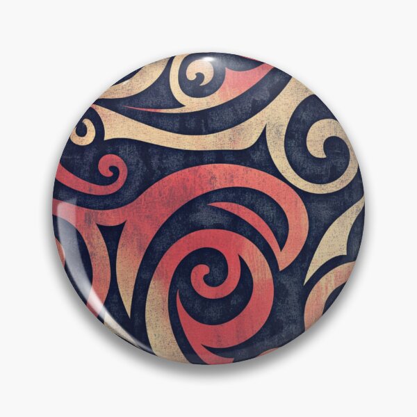 Item preview, New Zealand Māori Paua Pattern Koru Design 863 designed and sold by GrinGalore.