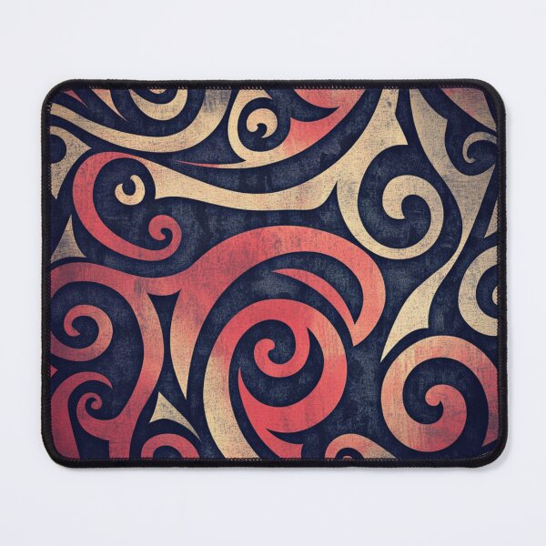 Item preview, New Zealand Māori Paua Pattern Koru Design 863 designed and sold by GrinGalore.