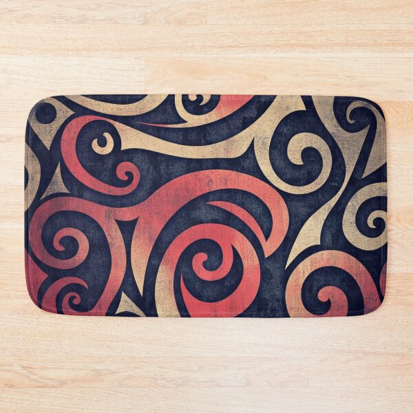 Item preview, New Zealand Māori Paua Pattern Koru Design 863 designed and sold by GrinGalore.