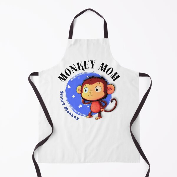 Item preview, Monkey Mom Chinese Zodiac –Smart Monkey Mom Illustration designed and sold by OriginalMindArt.