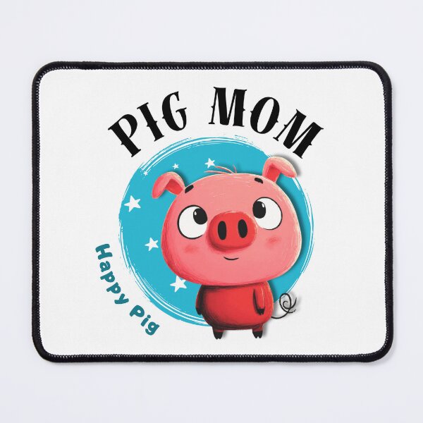 Item preview, Pig Mom Chinese Zodiac – Happy Pig Mom Illustration designed and sold by OriginalMindArt.