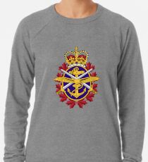 Badge of Canadian Armed Forces Lightweight Sweatshirt