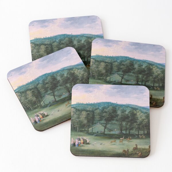 Item preview, Jan Brueghel Infanta Isabel Clara Eugenia Mariemont Park designed and sold by TheSoulOfArt.
