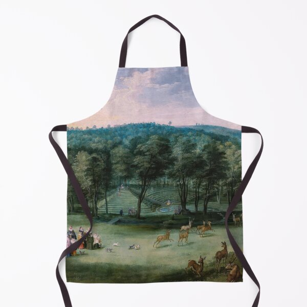 Item preview, Jan Brueghel Infanta Isabel Clara Eugenia Mariemont Park designed and sold by TheSoulOfArt.