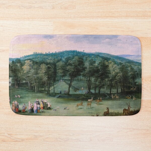 Item preview, Jan Brueghel Infanta Isabel Clara Eugenia Mariemont Park designed and sold by TheSoulOfArt.