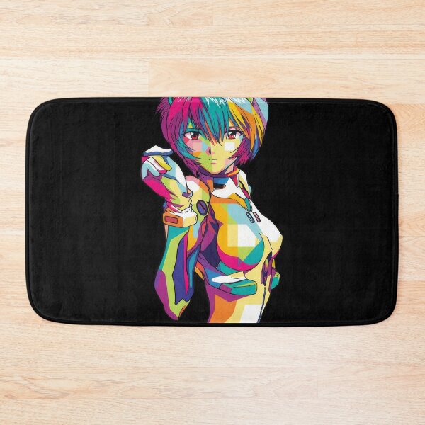 Item preview, Rei Ayanami Evangelion Wpap Pop Art designed and sold by sandrahofer-art.
