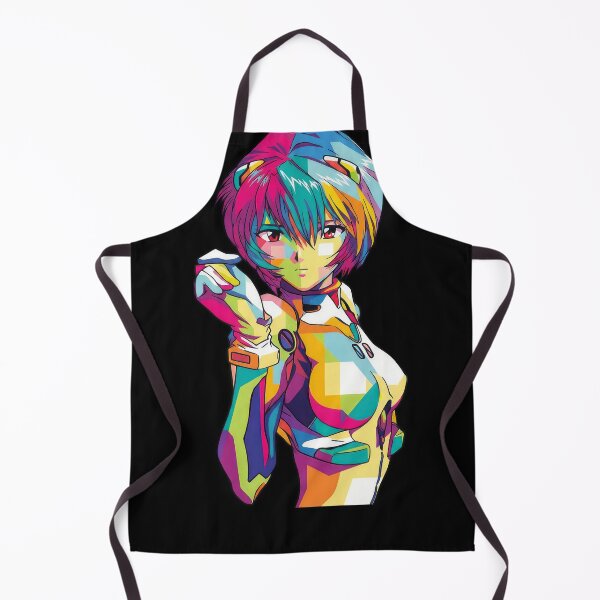 Item preview, Rei Ayanami Evangelion Wpap Pop Art designed and sold by sandrahofer-art.