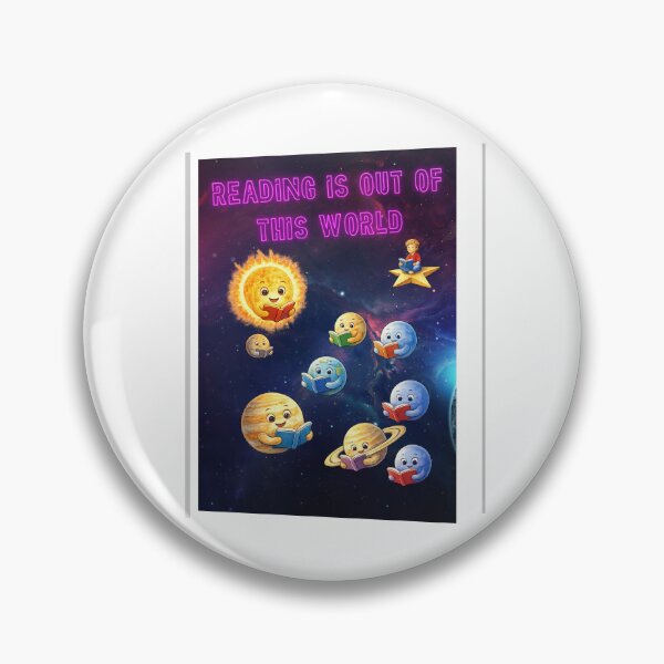 Item preview, Reading is Out of This World designed and sold by Jusiasw.