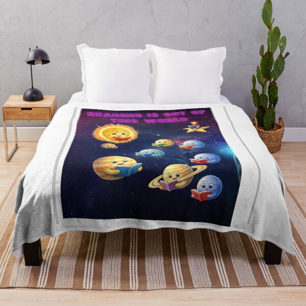 Item preview, Reading is Out of This World designed and sold by Jusiasw.