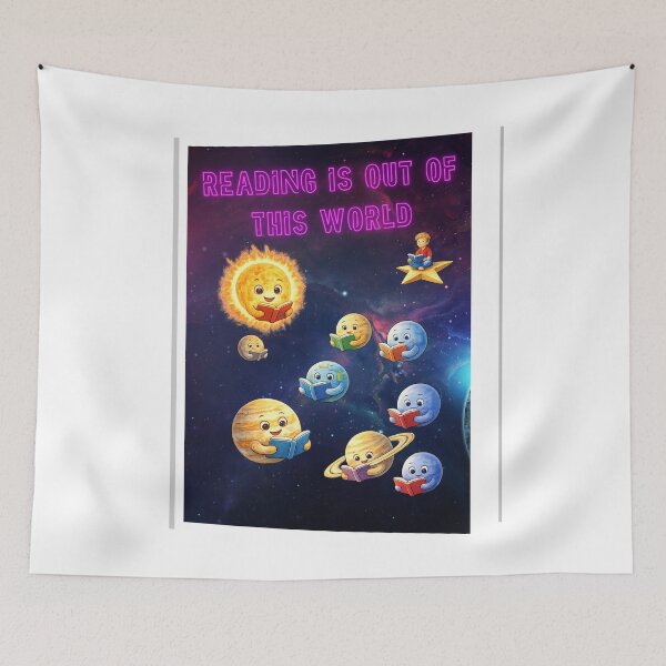 Item preview, Reading is Out of This World designed and sold by Jusiasw.