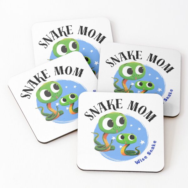 Item preview, Snake Mom Chinese Zodiac – Wise Snake Mom Illustration designed and sold by OriginalMindArt.
