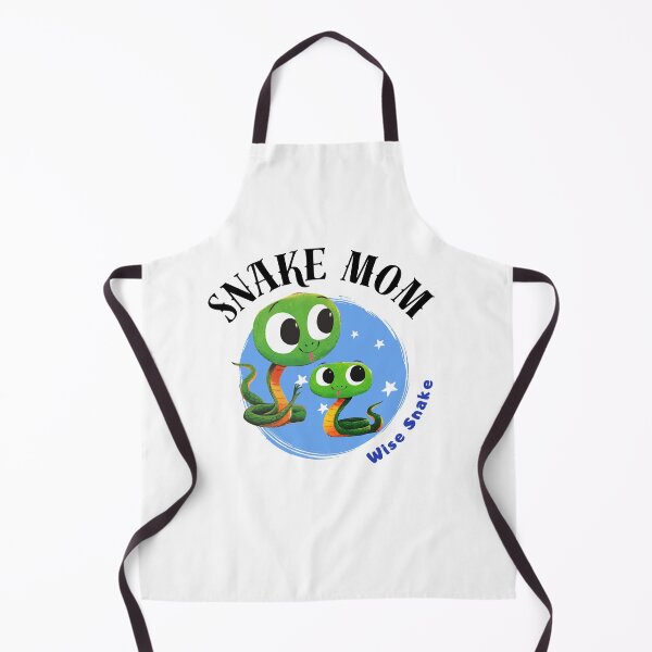 Item preview, Snake Mom Chinese Zodiac – Wise Snake Mom Illustration designed and sold by OriginalMindArt.
