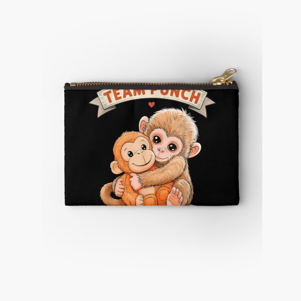 Item preview, Team Punch Cute Monkey Hug Funny Friendship Animal Graphic designed and sold by Phil Ben.