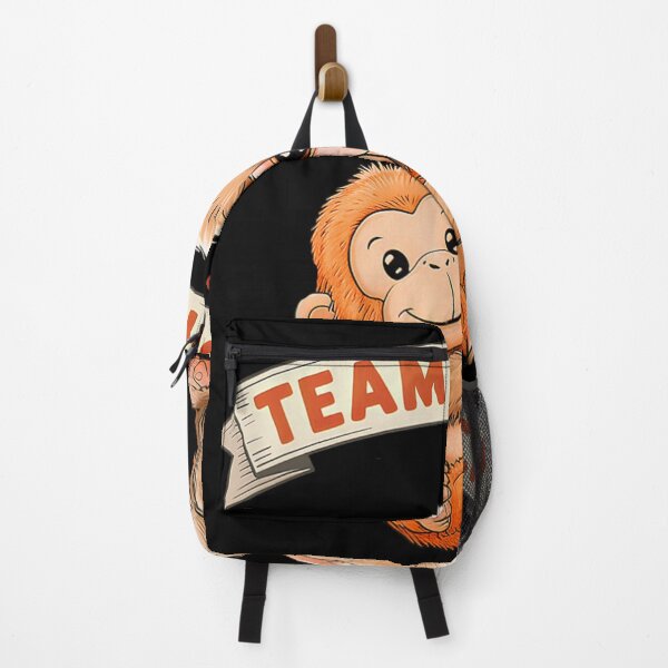 Item preview, Team Punch Cute Monkey Hug Funny Friendship Animal Graphic designed and sold by Phil Ben.