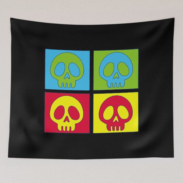 Item preview, Skulls and four-color printing designed and sold by Lagueny.