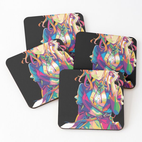 Item preview, Violet Evergarden Wpap Pop Art designed and sold by sandrahofer-art.