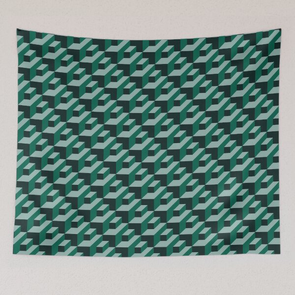 Item preview, 3D Steps in Green designed and sold by The Frog Pond Arts.