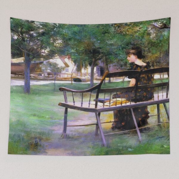 Item preview, Woman on a Bench designed and sold by SharonTheFirst.