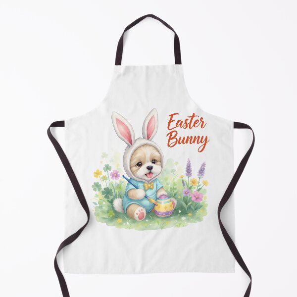 Item preview, Cute Terrier Easter Bunny designed and sold by Kedspicedesign.