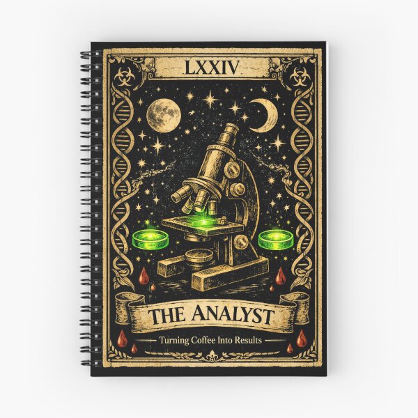 Item preview, The Analyst Tarot Card Lab Tech designed and sold by 97Ts.