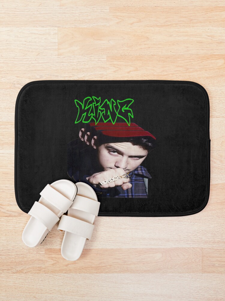 Thumbnail 1 of 6, Bath Mat, Rakim Rapper designed and sold by macgortffqa.
